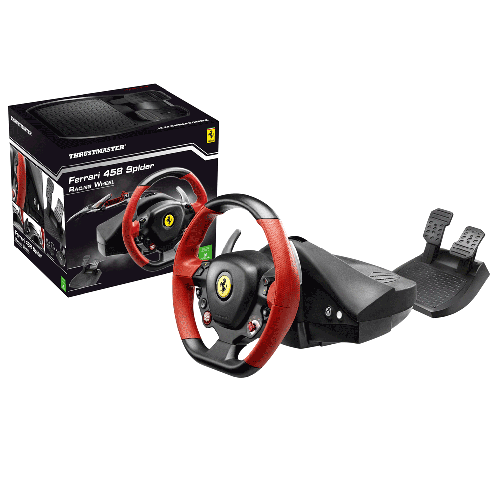 Ferrari 458 Spider - Racing Wheel and Pedals for Xbox One, Xbox Series
