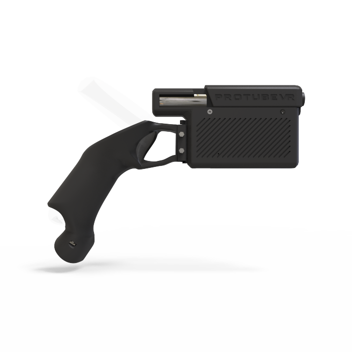 ProVolver - Pistola háptica para juegos VR shooters  (Nuevo: Quest Pro, Vive XR Elite)