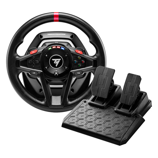 T128 - Gaming wheel and Pedals for PS5, PS4 and PC