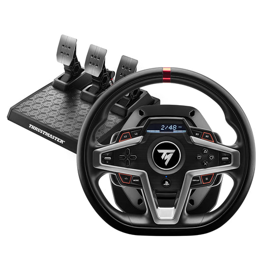 T248 - Volante y pedales de carreras para PS5, PS4 y PC