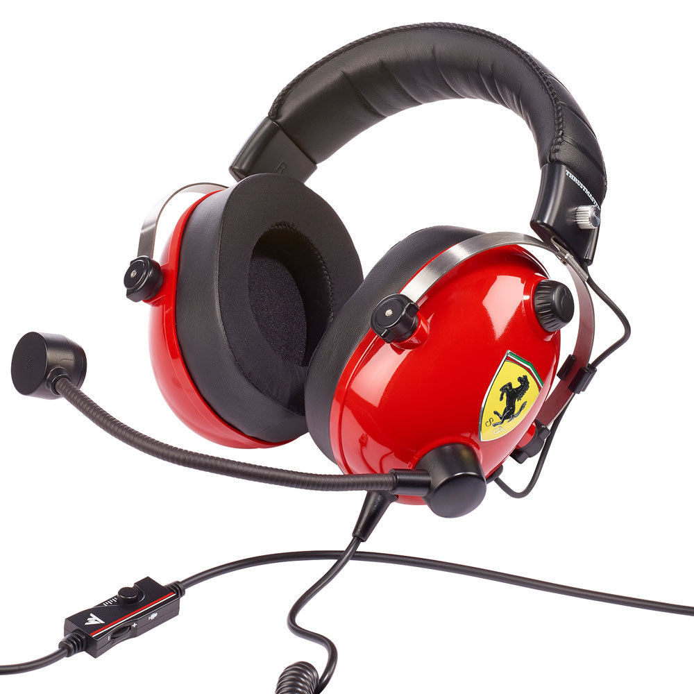 T.Racing Scuderia Ferrari Edition DTS – Gaming-Headset Ferrari für PS4, XboxOne, PC und Switch