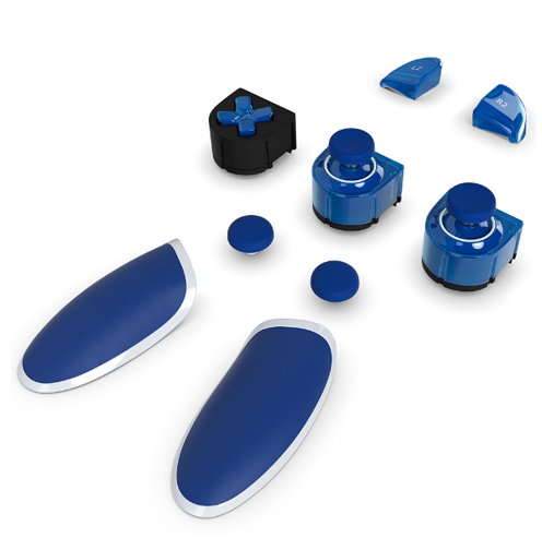 Thrustmaster ESWAP X LED BLUE CRYSTAL PACK - Pack de 7 Modules Rétroéclairés Bleu